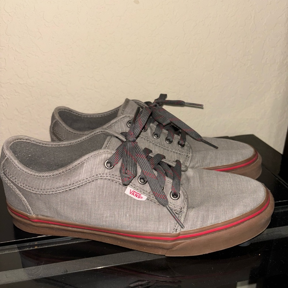 Vans Ultracush Pro Mens 10 Grey/Red